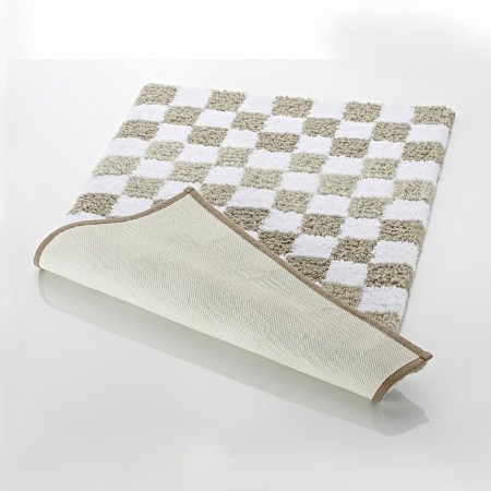 Grand Prix bathroom mat, beige/brown color 55x85 cm-3
