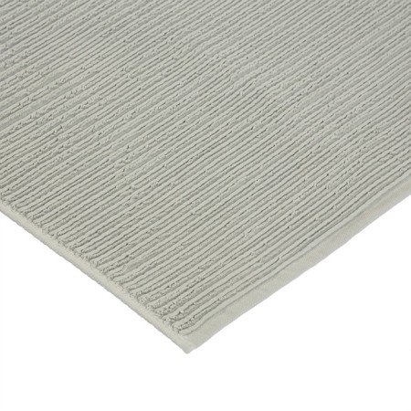 Bathroom mat textured Essential, size 50x80 cm, light gray color-3