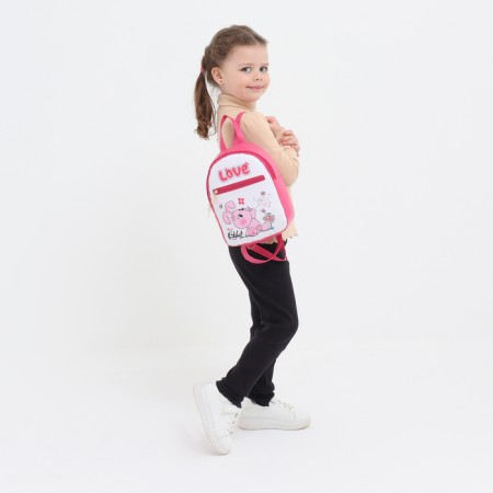 Baby backpack on lightning, pink color-2