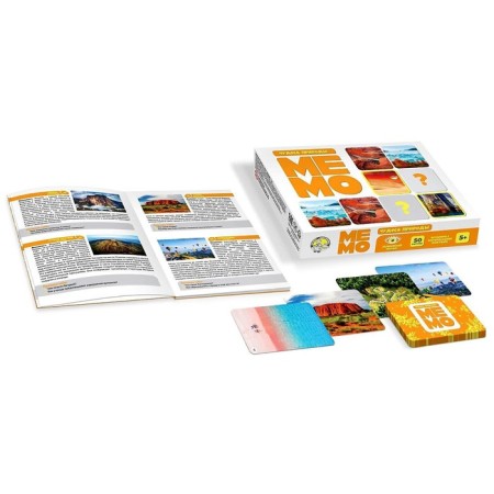 Board game "Memo. Wonders of nature"