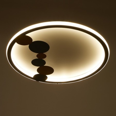 Causteen with PDU 2215/1 LED 122W Dimmer gray-gold 50x50x7 cm Bayerlux-4