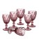 A set of glasses for drinks Bekker, 6 items, 324 ml