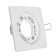 Builtrous lamp Ecola 5357, GX53, IP20, 220 V, square, 25x107 mm, white