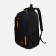 Male backpack on a zipper, 2 outer pockets, black color