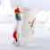Mug "Rainbow Unicorn", 400 ml, white color