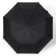 Semi -automatic umbrella "monoton", 3 additions, 8 spokes, r = 49 cm, black color