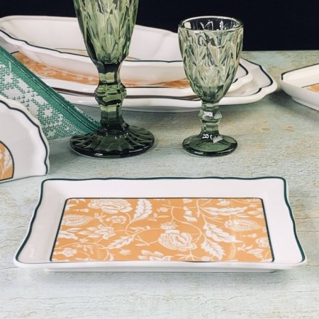 Set of dishes Lenardi "Adonis", size 17.5x13 cm, 6 items-1