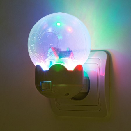 Nightmare "house" LED white 7x7x11 cm Risalux-2