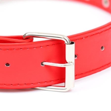 The collar of the clinker in 2 rows, 65 x 3.4 cm, Osh 50-60 cm, red-7