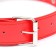 The collar of the clinker in 2 rows, 65 x 3.4 cm, Osh 50-60 cm, red