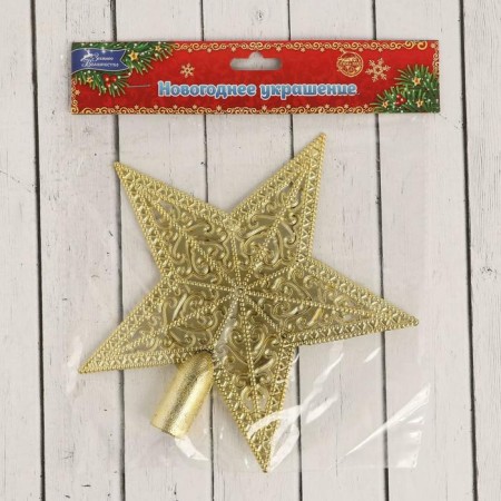 Tips "Star" grace, 18.5x18 cm, gold-1