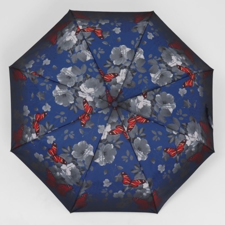 Automatic umbrella "Olivia", Eponge, 3 additions, 8 spokes, r = 47 cm, color mix-10