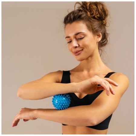 Massage ball Onlytop Blue, D = 7.5 cm-7
