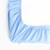 Knitted sheet on the elastic band 160x200x20cm, blue, backup 120g/m, HL100%