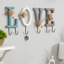 Decorative clothing hooks 