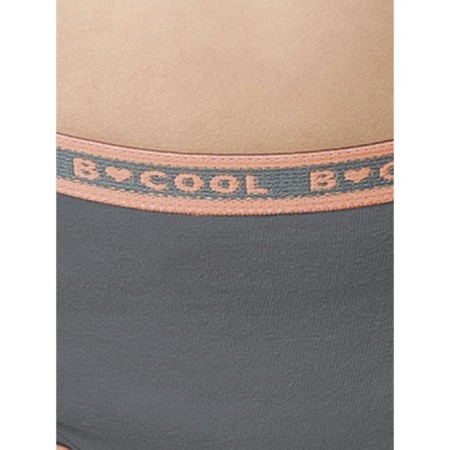 Panties for girls, height 98 cm, color light gray, peach, emerald, 3 pcs-7