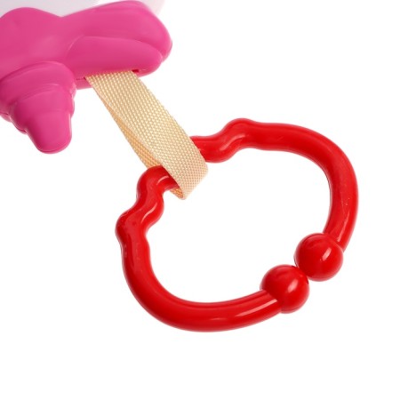 Musical toy - Suspension "Favorite Unicorn", eruption - rattle, sound, light, pink color-7