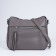 Cross-Bodi Bag with zipper, brown-gray color