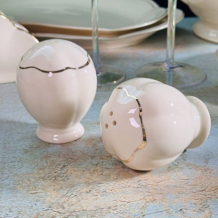Set of salt lenardi "Mirage", porcelain