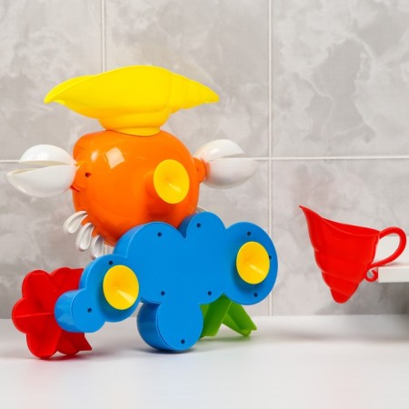 A set of bath toys "Krabik-Mill", color mix-6