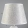 Brianna table lamp E14 40W gray-gold 22x22x36.5 cm Risalux
