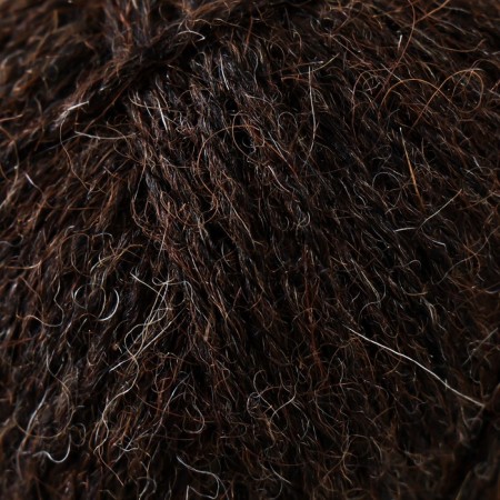 Knitting yarn "camel" Acryl 30%, camel. Wool 70% 250m/100g (268 chocolate dark)-2