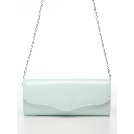 Female bag on a magnet, turquoise color