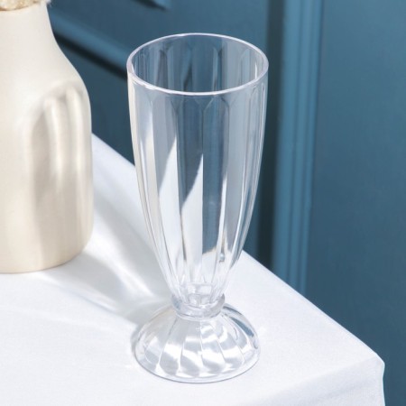 A glass of plastic "Milkshik", 450 ml, the color is transparent-1