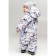 Combineson winter children, height 86 cm, color light gray