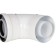 The chimney element Rommer RCA-8610-010090, condensation allocation, D = 60/100 mm, 90 °