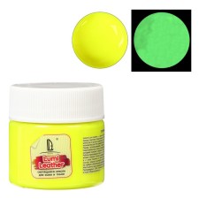 Acrylic luminescent paint (glowing in the dark), luxart lumi, 20 ml, yellow, yellow-green glow (TL1V20)