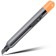 Technical knife Deli HT4009C 112887, Softtach, Gray, 9 mm