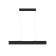 Squirry of suspended Technical P010PL-L23B, LED, 23W, 91x4x8 cm, 800lm, black color