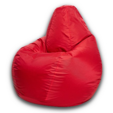 The hand-bag “pear” is positive, size m, diameter 70 cm, height 90 cm, oxford, red color