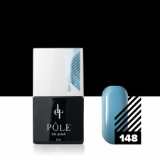 Color gel polish Pole, No. 148 Arabic blue, 8 ml