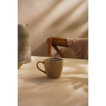 Porcelain mug SL Home "Sandy Breeze", 320 ml, beige color-5