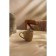 Porcelain mug SL Home "Sandy Breeze", 320 ml, beige color