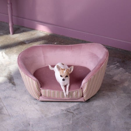 Sulperion Teddy, 75x45x36 cm, furniture fabric, size S, pink color-1