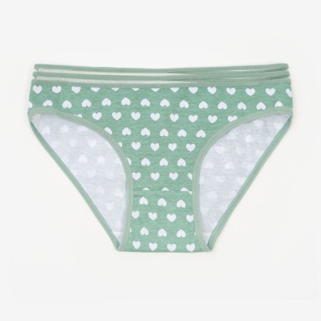 Cowards female slips, green color, rr 44-46