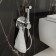Lake for bidet IDDIS 020SB0Gi20, 113 x 24, round, brass, chrome