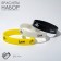 Silicone Bracelet Love, set of 3 pcs., Mix color, 5.7 cm