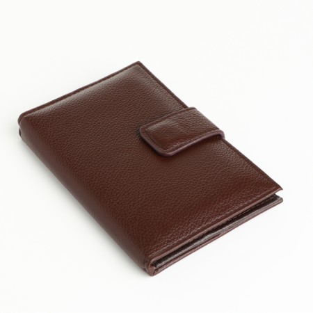 Cover 2 in 1, for auto documents and passports on a magnet, brown color-2