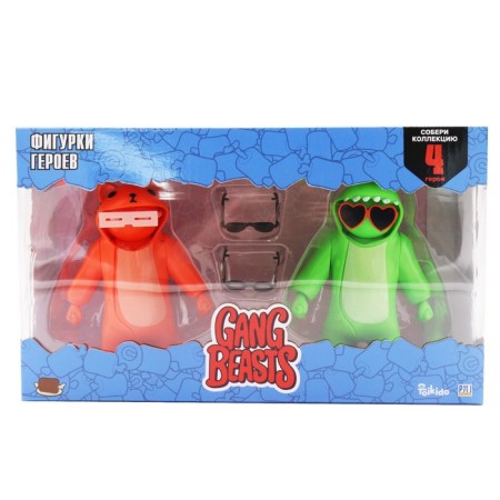 Figure Gang Beasts, with accessories, 2 pcs-4