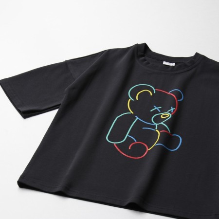 Children's Minaku T -shirt "Gummy Bear", graphite color, height 110 cm-6