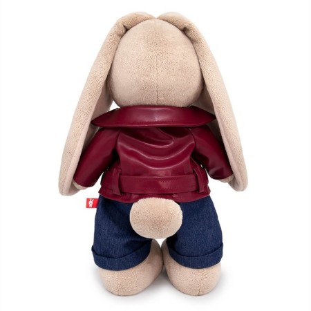 Soft toy "Bunny mi in jacket and jeans", 25 cm-2