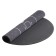 Cloth for poker, rubberized, 120 x 60 cm, thickness 3 mm, black