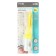 A set of combs with a rattle "Baby", 2 pcs., Yellow color, Mix drawing