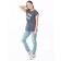 T -shirt "Lova" 50, melange color/graphite