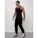 Cargo jeans male, size 56, black color