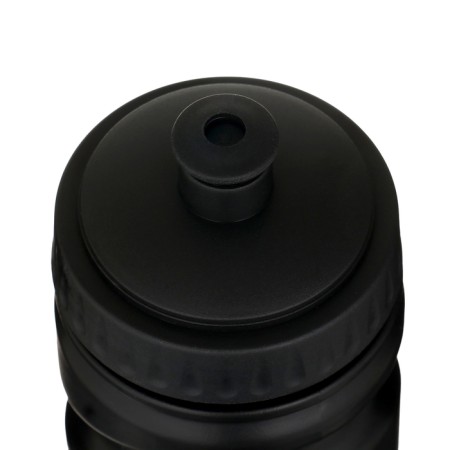 Bicycle bottle, 550 ml, with a drinker, 20.3 x 6.8 x 6.8 cm, black-2
